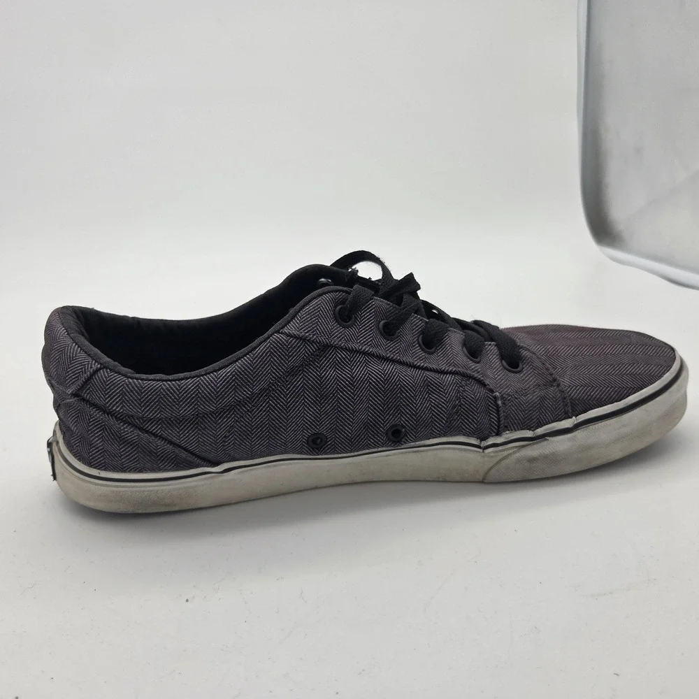 Vans Shoes Mens Size 12 Herringbone Low Top Skate Casual Lace Up Sneakers